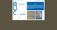 Desktop Screenshot of bucconstruction.com