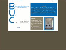 Tablet Screenshot of bucconstruction.com